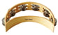 Wooden Moon Tambourine Standard